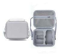 Tenlang Sac de Rangement en PU pour DJI Lito X1 Lito1 Mallette de Transport Housse de Protection avec bandoulière pour Batterie, télécommande RC-N3 Sac à Main Anti-Rayures avec Sac en Filet (Gris)