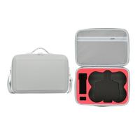 Tenlang Sac de Rangement pour DJI Avata 360 Fly More Combo Accessoires pour RC 2 contrôleur, hub de Chargement et Batteries Étui de Transport avec intérieur Rouge Boîte de Voyage étanche (Gris)