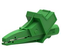 Tenma 76-1558 Pince crocodile Vert 4 mm