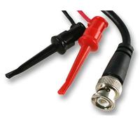 Tenma TEN01042 Câble de test fiche BNC vers 2 clips IC 91 cm