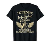 Tennessee Blues America's Classic Music Musicien T-Shirt
