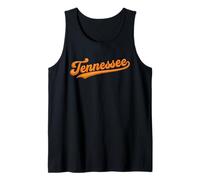 Tennessee Bold Orange Script State Pride Men's Women's Kids Débardeur
