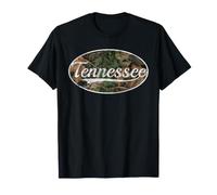 Tennessee Camouflage Vintage Inspired Throwback Design T-Shirt