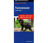 Tennessee, carte facile à plier | Rand McNally