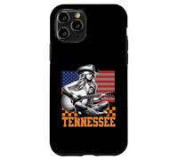 Tennessee Cowgirl Nashville Country Music Fan Guitar US Flag Coque pour iPhone 11 Pro
