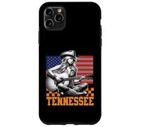 Tennessee Cowgirl Nashville Country Music Fan Guitar US Flag Coque pour iPhone 11 Pro Max