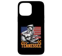 Tennessee Cowgirl Nashville Country Music Fan Guitar US Flag Coque pour iPhone 13 Pro Max