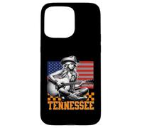 Tennessee Cowgirl Nashville Country Music Fan Guitar US Flag Coque pour iPhone 15 Pro Max