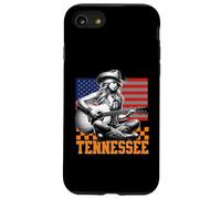 Tennessee Cowgirl Nashville Country Music Fan Guitar US Flag Coque pour iPhone SE (2020) / 7/8