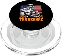 Tennessee Cowgirl Nashville Country Music Fan Guitar US Flag PopSockets PopGrip pour MagSafe
