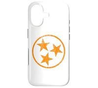 Tennessee Flag, Vintage Distressed Print Tennessee Tri-Star Coque pour iPhone 17