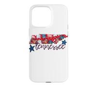 Tennessee Floral Chevron Plaid Patrimoine régional Coque pour iPhone 15 Pro Max