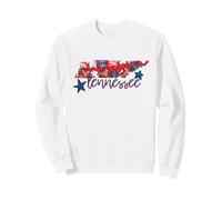 Tennessee Floral Chevron Plaid Patrimoine régional Sweatshirt