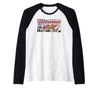 Tennessee Forever Country Pride Manche Raglan