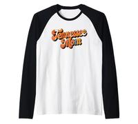 Tennessee Mom Vintage Patchwork State Design Manche Raglan