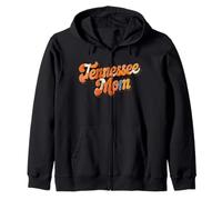 Tennessee Mom Vintage Patchwork State Design Sweat à Capuche