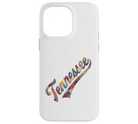 Tennessee Patchwork Script Southern Pride Women's Coque pour iPhone 14 Pro Max