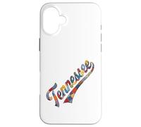 Tennessee Patchwork Script Southern Pride Women's Coque pour iPhone 16 Plus