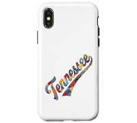 Tennessee Patchwork Script Southern Pride Women's Coque pour iPhone X/XS