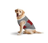 Tennessee State - Débardeur d'été léger sans manches pour animaux de compagnie - Imprimé drapeau - Taille M et L
