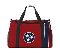 Tennessee State Flag Print Large Space Sac de voyage de grande capacité pour avion Weekend