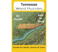 Tennessee State Word Search Puzzle Book: Word Searches with Easy to Read Print about the state of Tennessee, History, Cities, Geography, and More | ... Gift for Vacations, Holidays and Free Times