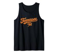 Tennessee Yarn Script Look Floral Southern Pride Design Débardeur
