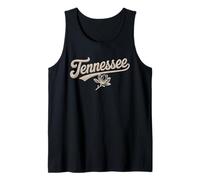 Tennessee Yarn Script Look Floral Southern Women and Kids Débardeur