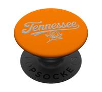 Tennessee Yarn Script Look Floral Southern Women and Kids PopSockets PopGrip Adhésif