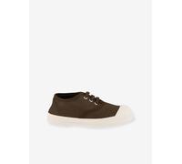 Tennis À Lacets Coton Enfant Kaki 35