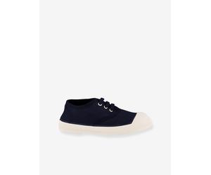 Tennis À Lacets Coton Enfant Marine 24