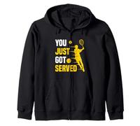 Tennis Ace Humour You Just Got Served Sweat à Capuche