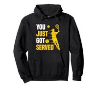 Tennis Ace Humour You Just Got Served Sweat à Capuche