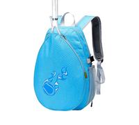 Tennis Bag for Kids | Outdoor Sports Backpack, Badminton Racquet Bag - for Boys Girls Youth Players Beginners Athletes Lessons Tournaments Summer Camp School Travel Birthday Clubs Clothes, Sky Blue