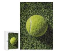 Tennis Ball on Grass Puzzle 1000 Pièces Educa Jouet en Bois Cadeau Unique Décoration Intérieure Jeu Éducatif Challenge Toy Adultes Et Enfants À Partir De 14 Ans 300 PCS