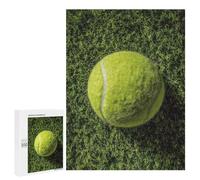Tennis Ball on Grass Puzzle 1000 Pièces Educa Jouet en Bois Cadeau Unique Décoration Intérieure Jeu Éducatif Challenge Toy Adultes Et Enfants À Partir De 14 Ans 500 PCS