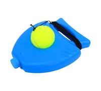 Tennis Ball On String Trainer - Return Feature, 8 Inch External Manual Device, Weatherproof Playground School Maintenance Component, Durable Blue Synthetic Fastener | Utility Tool For 1.1kg & Drills