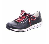 Tennis Basket Basses - ARA - Osaka Highsoft - Cuir - Femme - Noir/Rouge 38