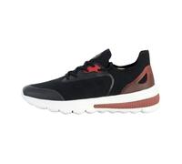 Tennis Basket Basses - GEOX - Spherica Actif - Noir Rouge - Homme 41
