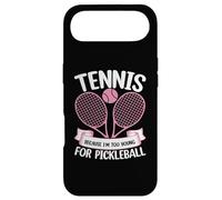 Tennis Because I'm Too Young for Pickleball Coque pour iPhone Air