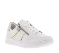 Tennis cuir talon compensé bas 37