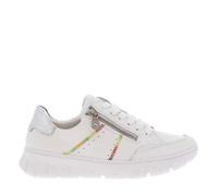 Tennis cuir talon compensé bas 41