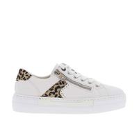 Tennis cuir talon plateforme 36