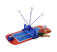 Tennis de table - Ensemble de raquettes de tennis de table portable | Jouet d'interaction amusant parent-enfant pour la maison, l'école, les voyages, le développement de la coordination œil-main chez