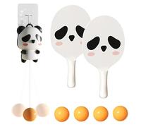 Tennis de table pour porte - Exercice de tennis de table avec raquettes et balles - Jeu de balle réglable pour les ouvertures de porte - Pour filles, école, appartement, maison, zone de pause