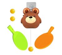 Tennis de tablede Porte - Mini Ensemble de, Jeu de tabled'intérieur Portable, Filet de Montage sur Porte réglable avec pagaies et balles | Jeu Familial Amusant pour Les Loisirs au Bureau e