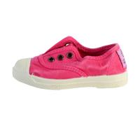 Tennis Eco-Responsable Enfant Natural World Ingles - Fuchsia enz - A élastique - Textile rose 21