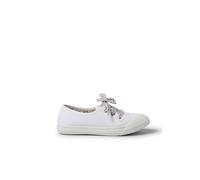 Pisamonas Tennis en Toile avec Lacets Taille 35 Couleur Blanc