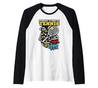Tennis Humour Pourquoi Je perds au Tennis Joueur Raquette Manche Raglan