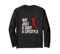 Tennis NOT JUST A SHOT A LIFESTYLE Joueurs revers à une main Manche Longue